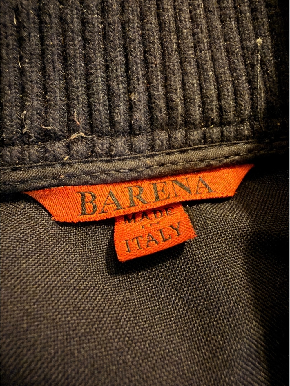 Barena Venezia Virgin Wool Blend Bomber Jacket - Picture 2 of 7